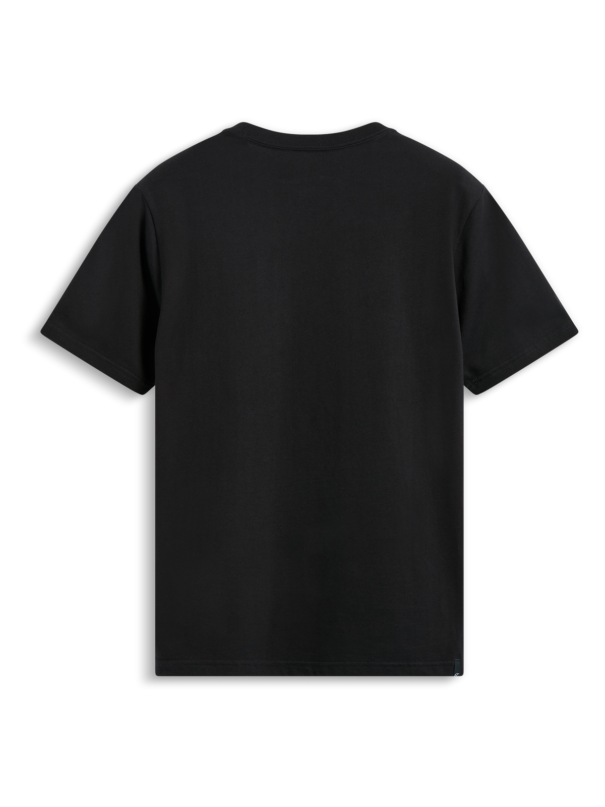 Alpinestars Luxo CSF Tee, koszulka z krótkim rękawem, czarna, widok z tyłu, codzienna odzież sportowa typu motorsport