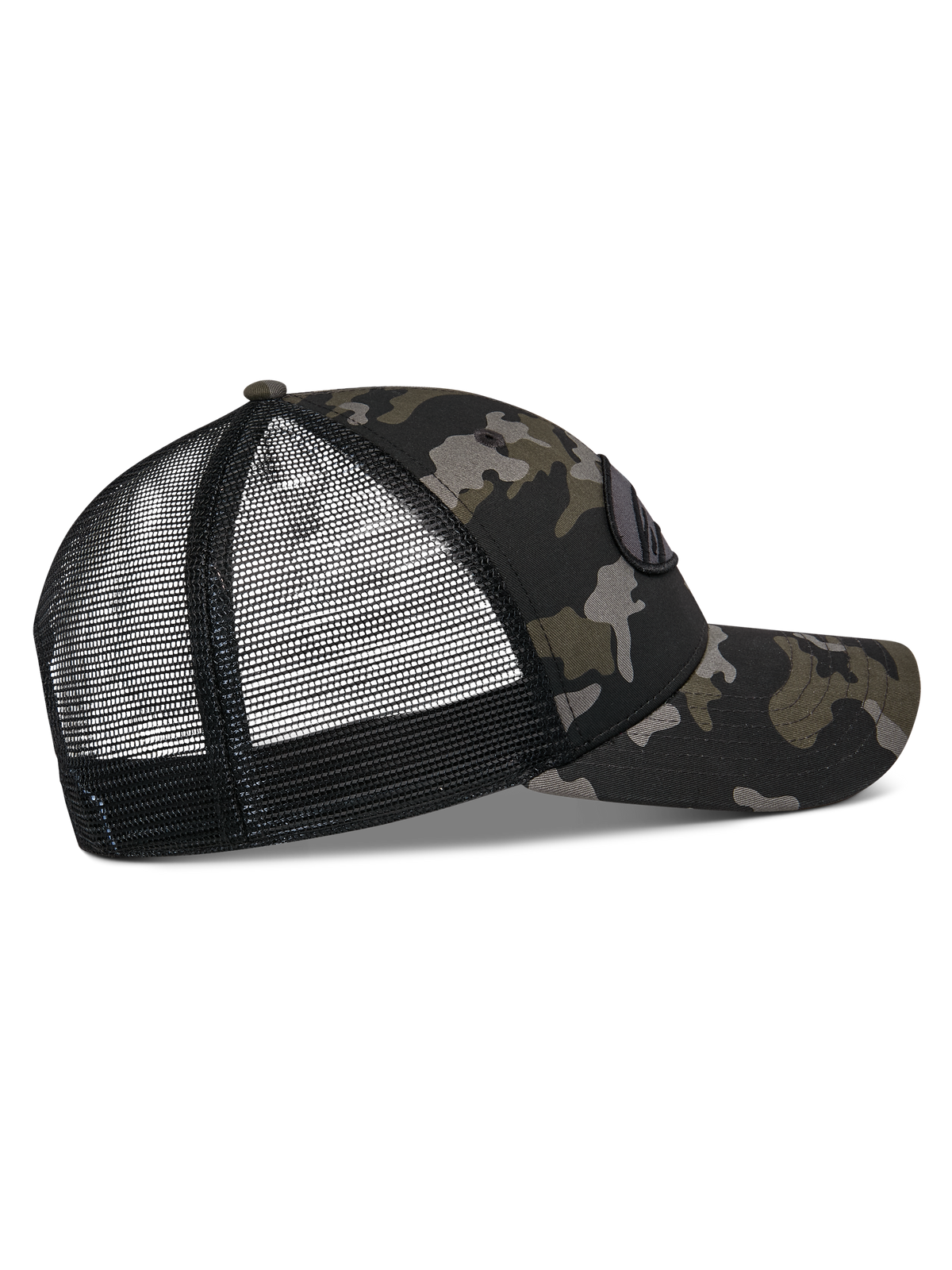 Oblique Camo Trucker Hat
