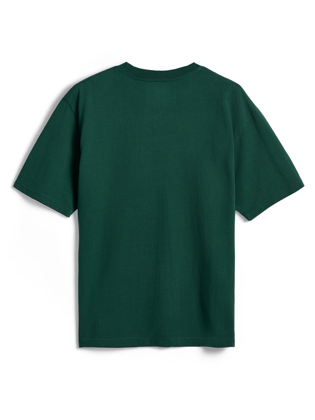 Alpinestars Essentials Ageless SS Tee, koszulka z krótkim rękawem, ciemnozielona, widok z tyłu, jednolity kolor, luźny krój, codzienna odzież sportowa