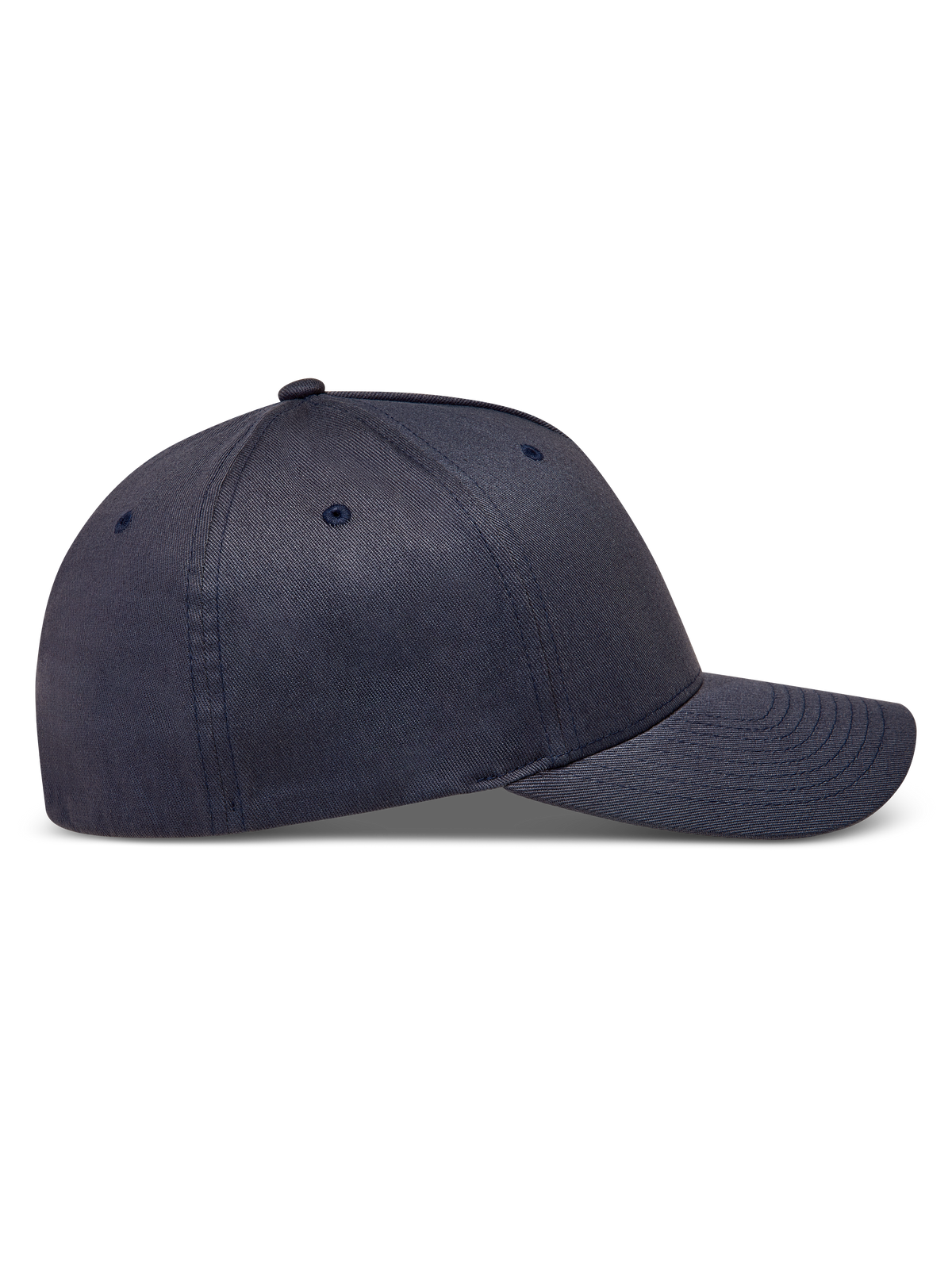 Alpinestars Maze Hat, ciemnoszara czapka z daszkiem sportswear, usztywniona korona, zakrzywiony daszek, trwały kepr, widok z boku.