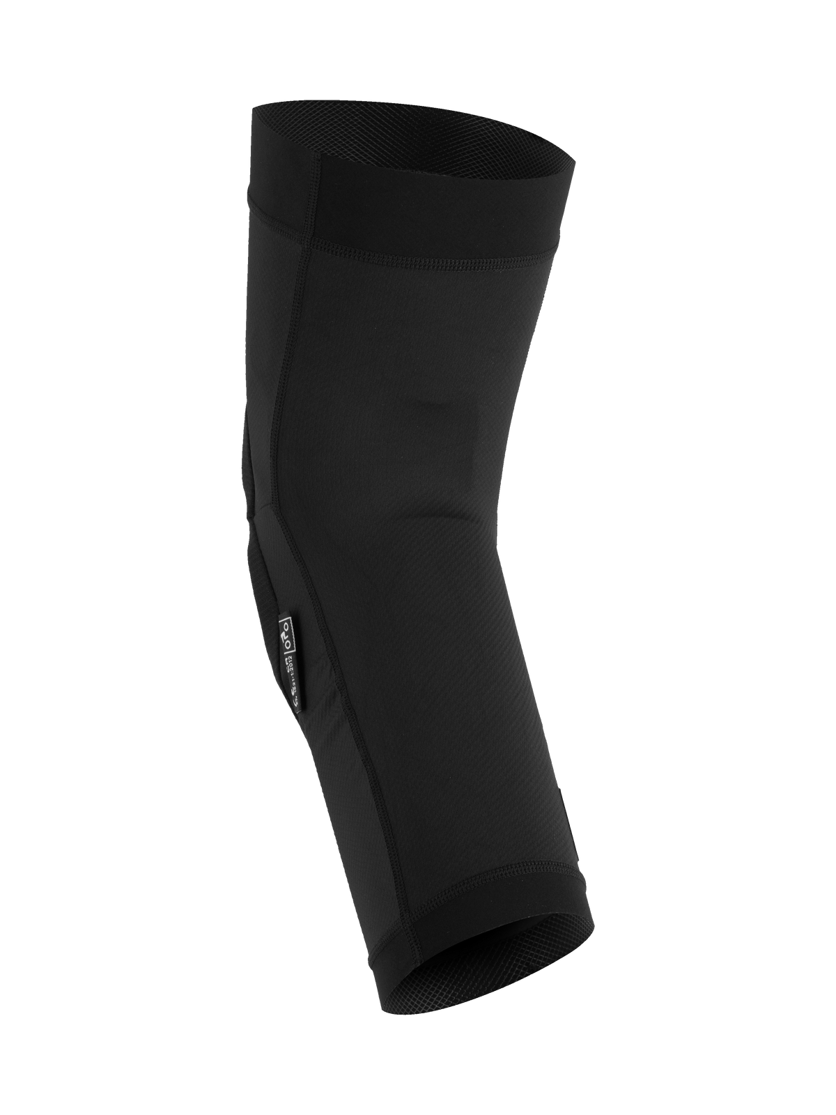 Alpinestars A-Motion Plasma Knee Sleeve, Black, MTB Knee Protector, breathable mesh textile with ergonomic pre-shaped design, slim profile slip-on sleeve for mountain biking.