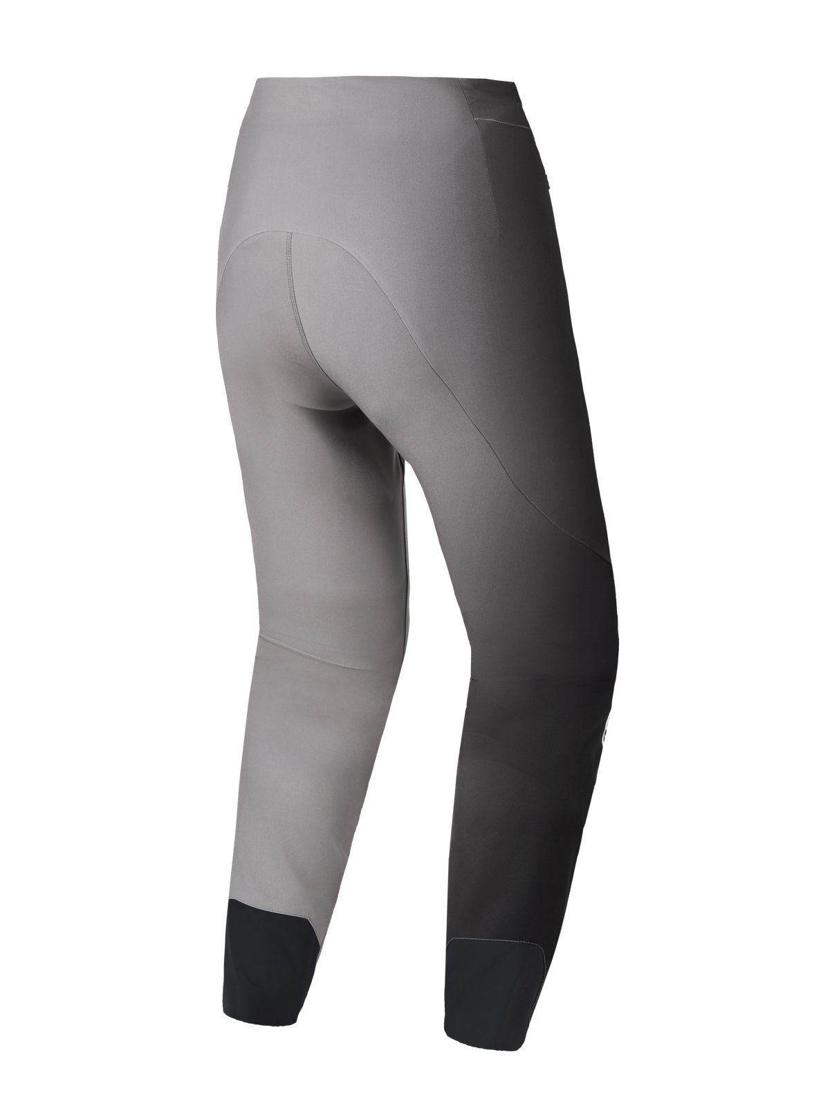 Spodnie MTB A-Supra Elite (Faded Gray), widok z tyłu, wyścigowy krój i elastyczny materiał 4-way stretch.