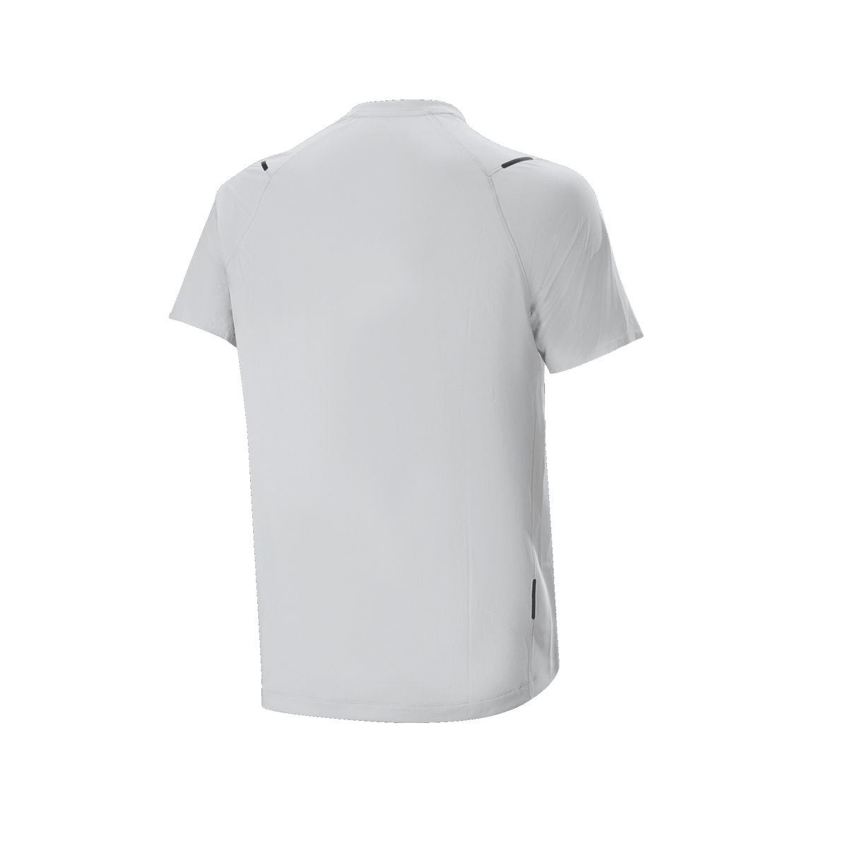 Alpinestars A-Aria Astar Jersey, koszulka rowerowa z krótkim rękawem, kolor White Dove, widok z tyłu, lekka i oddychająca tkanina, przedłużony tył zapewniający osłonę, subtelne akcenty odblaskowe