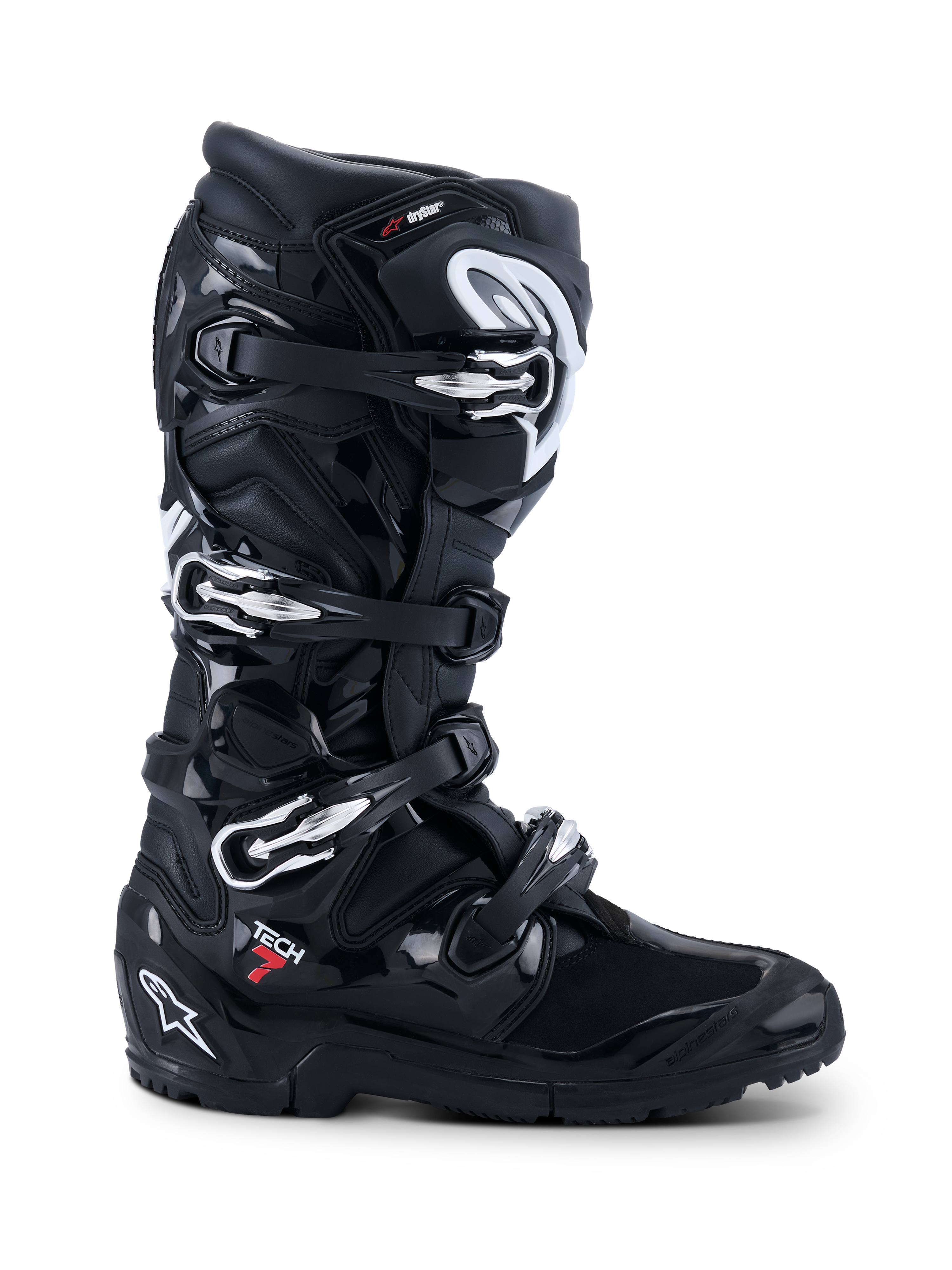 2026 Tech 7 Enduro Drystar® - Black MX Boots | Alpinestars®