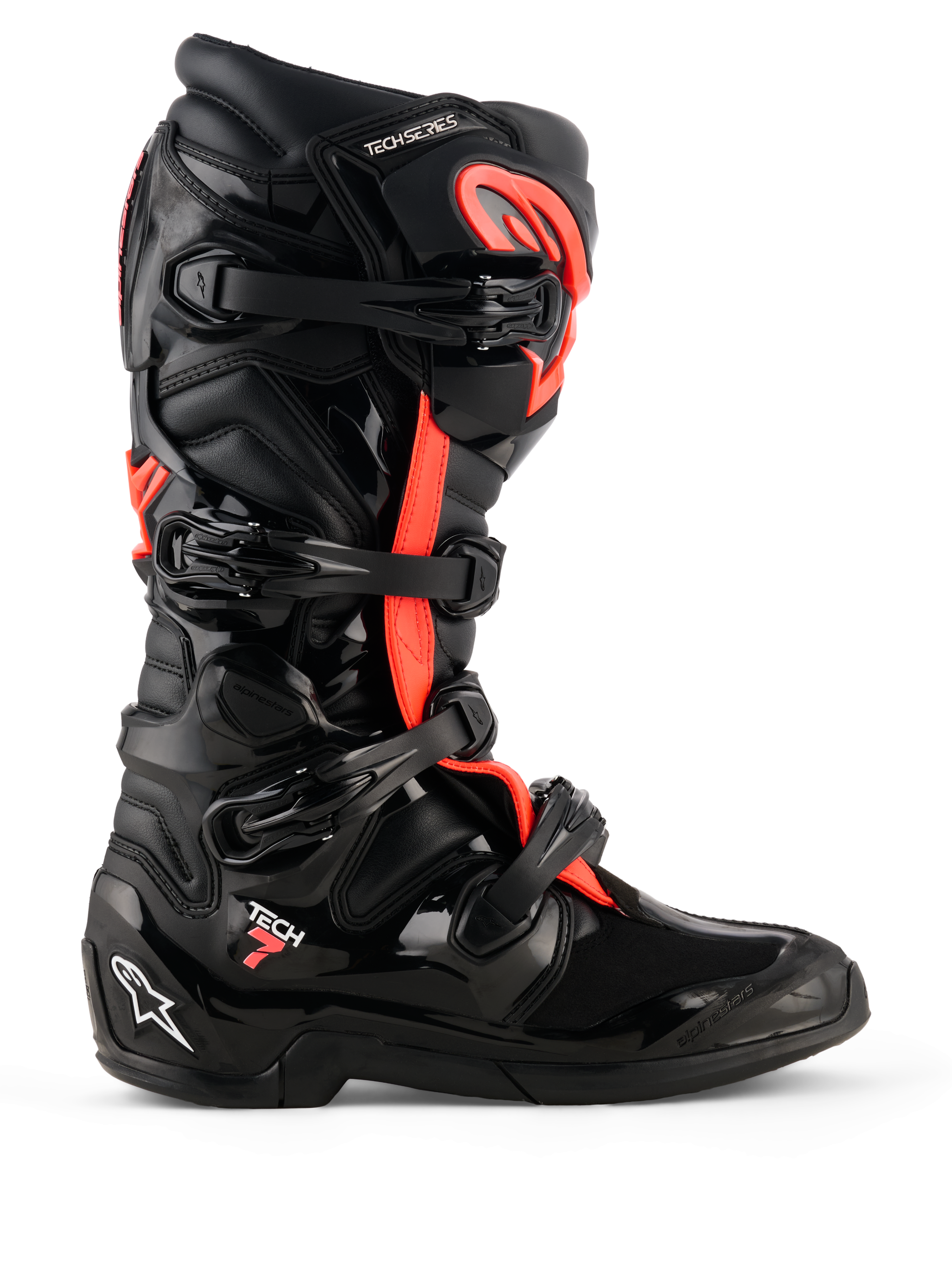 Tech 7 - Black MX Boots | Alpinestars®