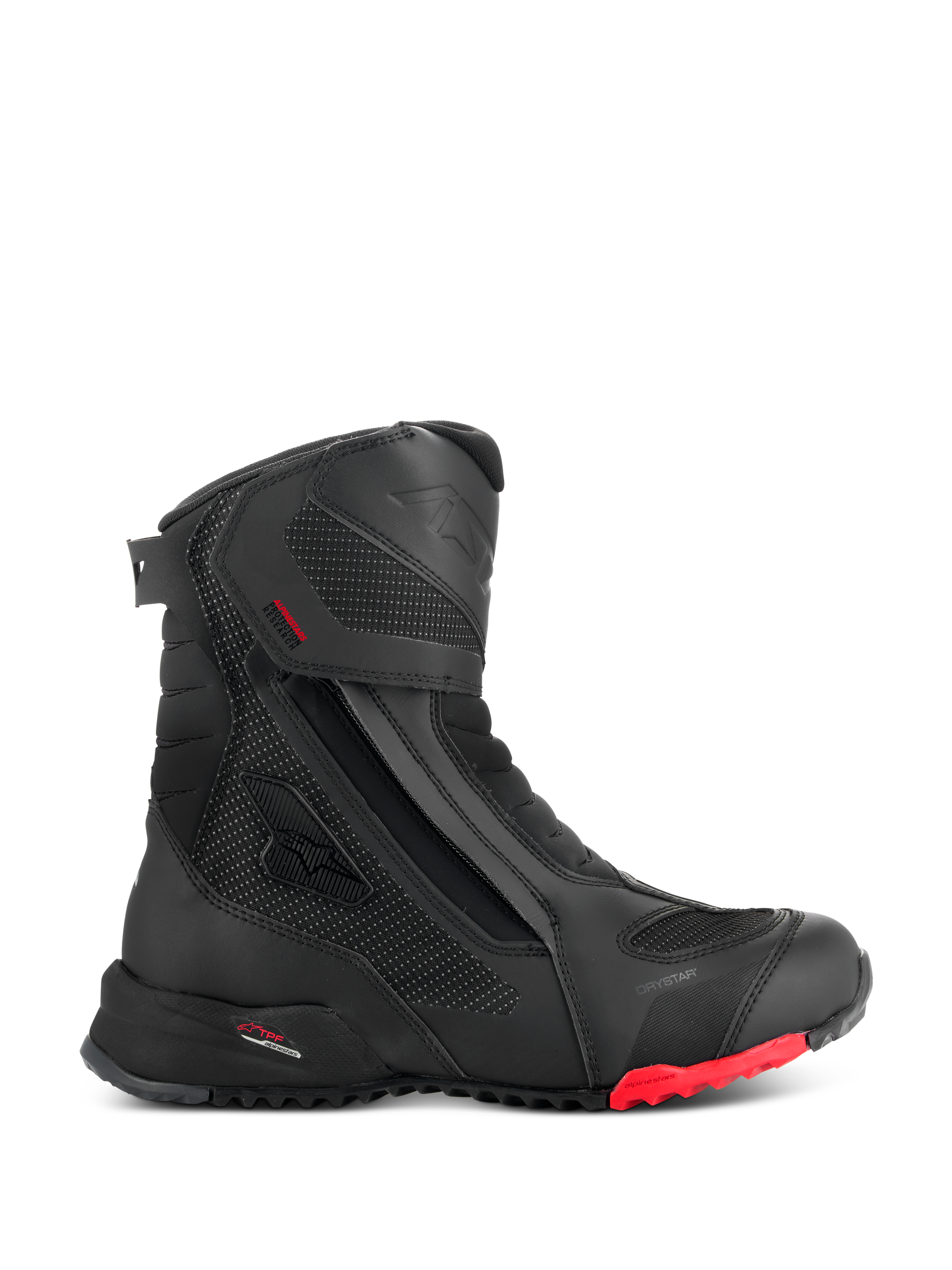 RT-7 Drystar® - Black Motorcycle Boots | Alpinestars®