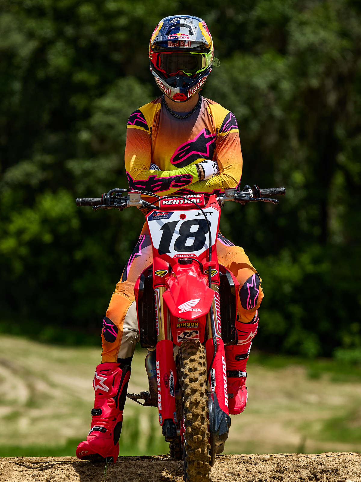 Alpinestars 2025 Supertech Lipan Gear Set, Yellow Motocross Jersey and Pants, vibrant yellow with black and white graphics, professional athletic fit, lightweight mesh construction for off-road racing