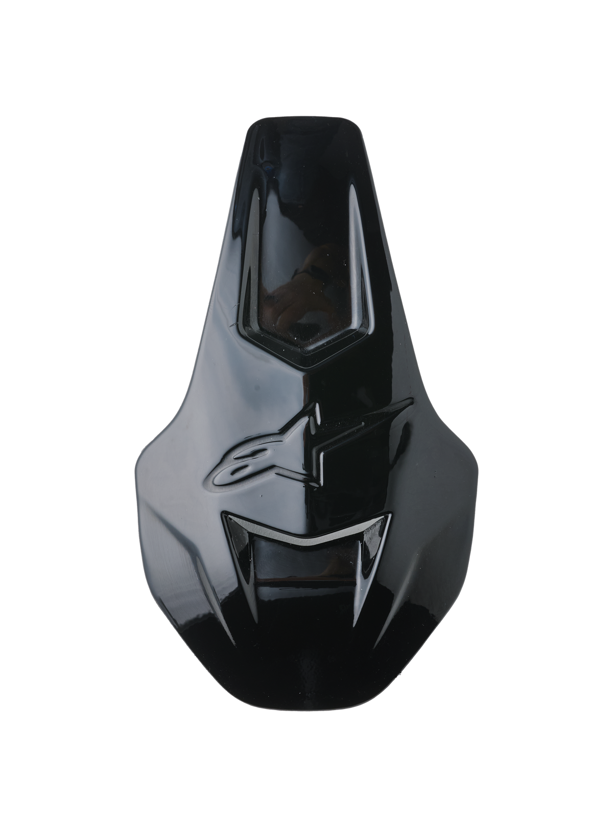 Alpinestars S-R7 Top Vent Slider, górny wlot powietrza do kasku motocyklowego, czarny, trwała konstrukcja z POM