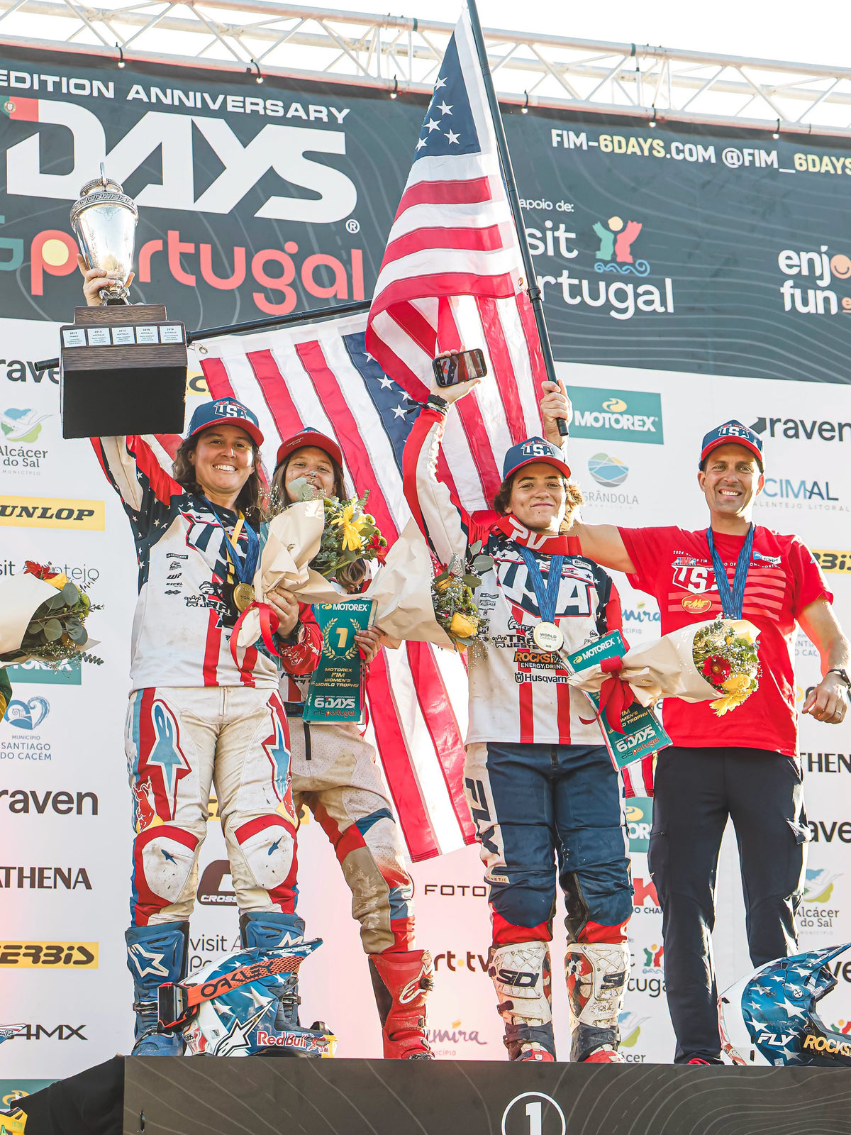 BRANDY RICHARDS AND RACHEL GUTISH LEAD TEAM USA TO HISTORIC FIM WOMEN’S WORLD TROPHY IN 6DAYS PORTUGAL