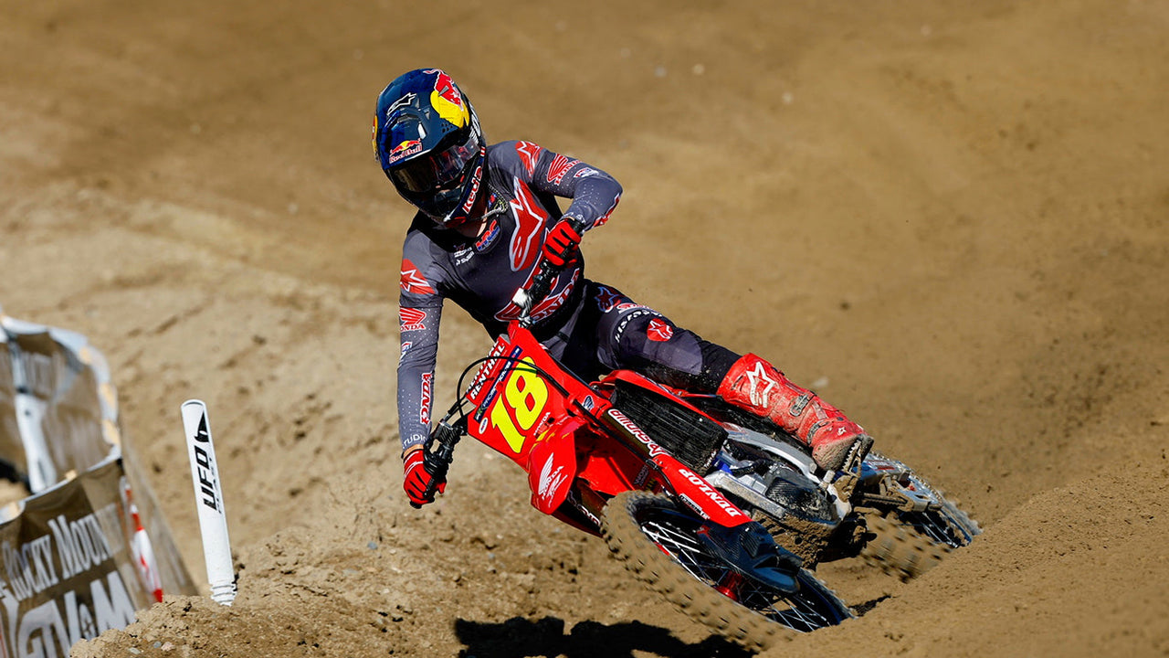 ALPINESTARS TOP SIX LOCK-OUT AS JETT LAWRENCE DOMINATES 450MX HANGTOWN CLASSIC, CALIFORNIA