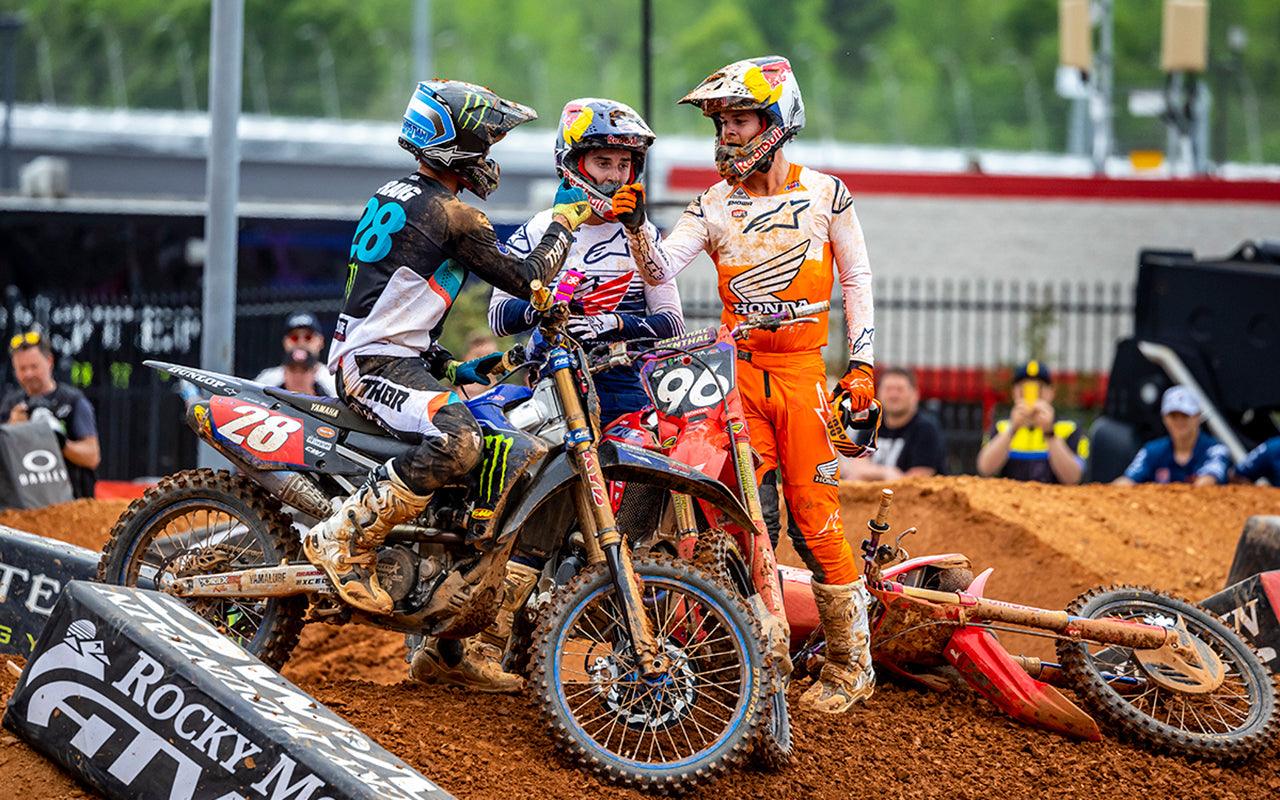 HUNTER LAWRENCE WINS AS ALPINESTARS SWEEP PODIUM IN 250 SUPERCROSS EAST/WEST SHOWDOWN IN ATLANTA, GA