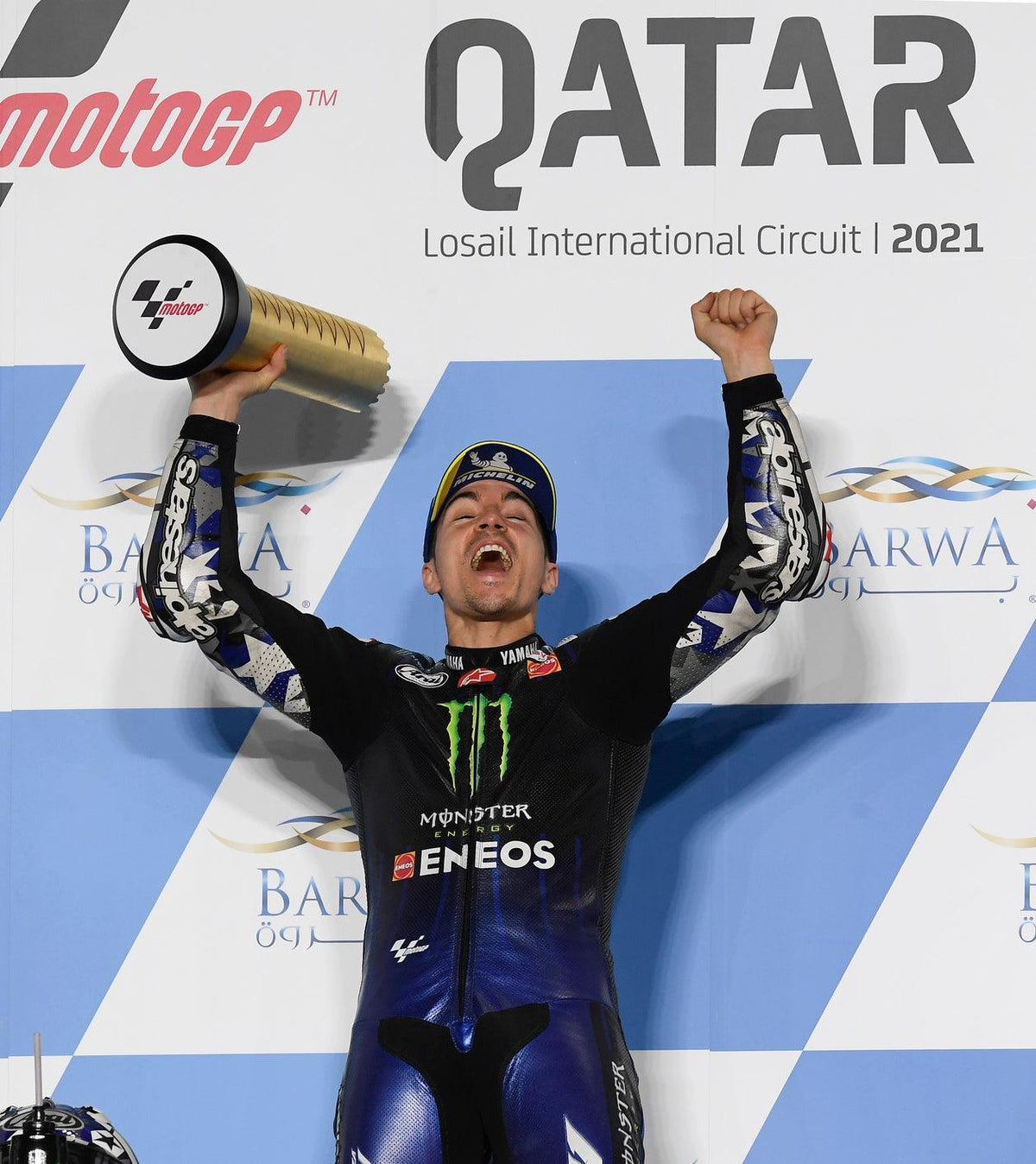 MAVERICK VINALES IS TOP GUN AFTER AGGRESSIVE RIDE SEES HIM SNATCH MOTOGP WIN IN QATAR; PECCO BAGNAIA THIRD