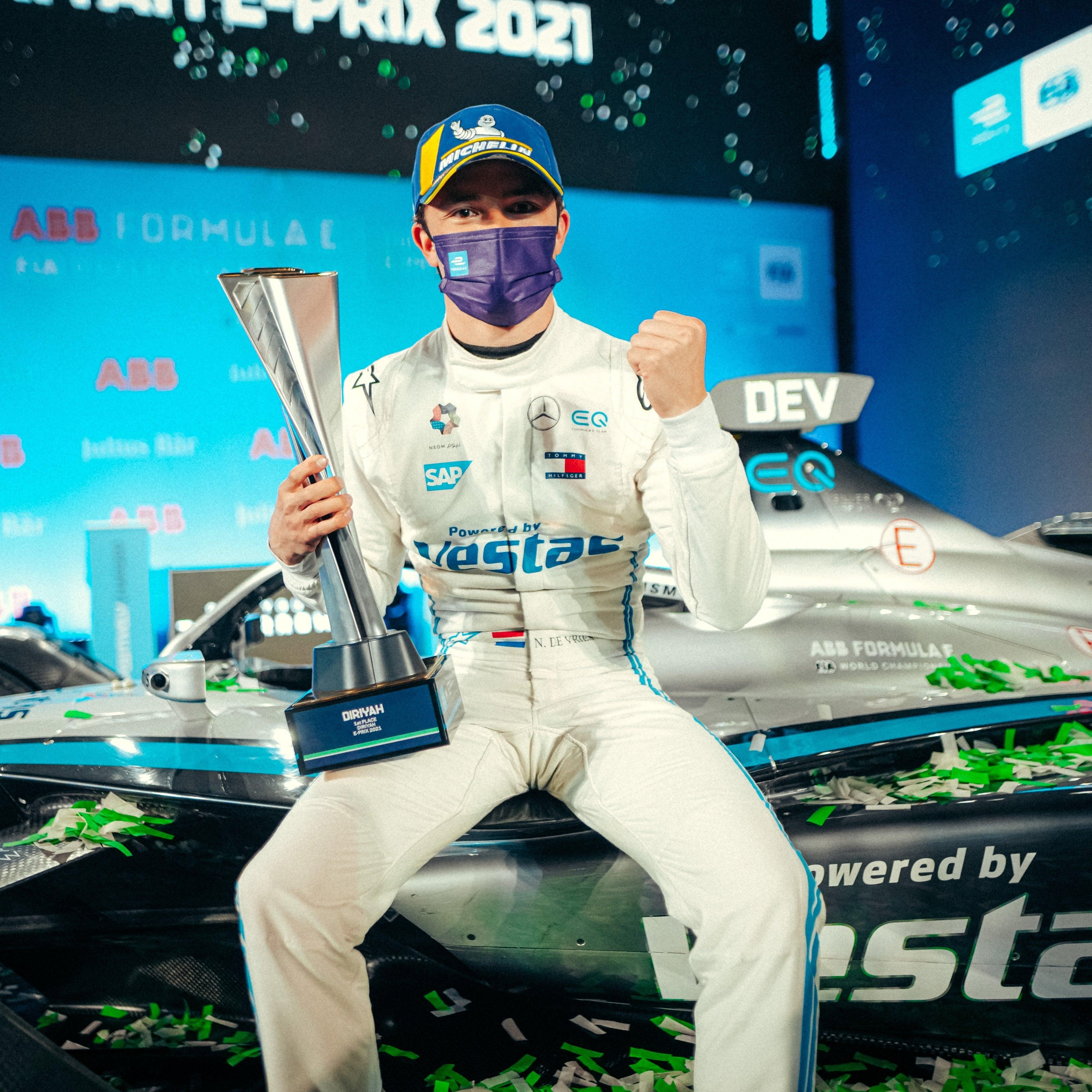 NYCK DE VRIES DOMINATES SEASON-OPENING FORMULA E E-PRIX IN SAUDI ARABIA; MITCH EVANS POWERS TO THIRD