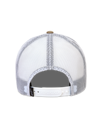 Alpinestars Cali 2.0 Kapelusz, czapka z daszkiem typu trucker, biały tył z oddychającej siatki poliestrowej, regulowane białe zapięcie snapback, odzież sportowa