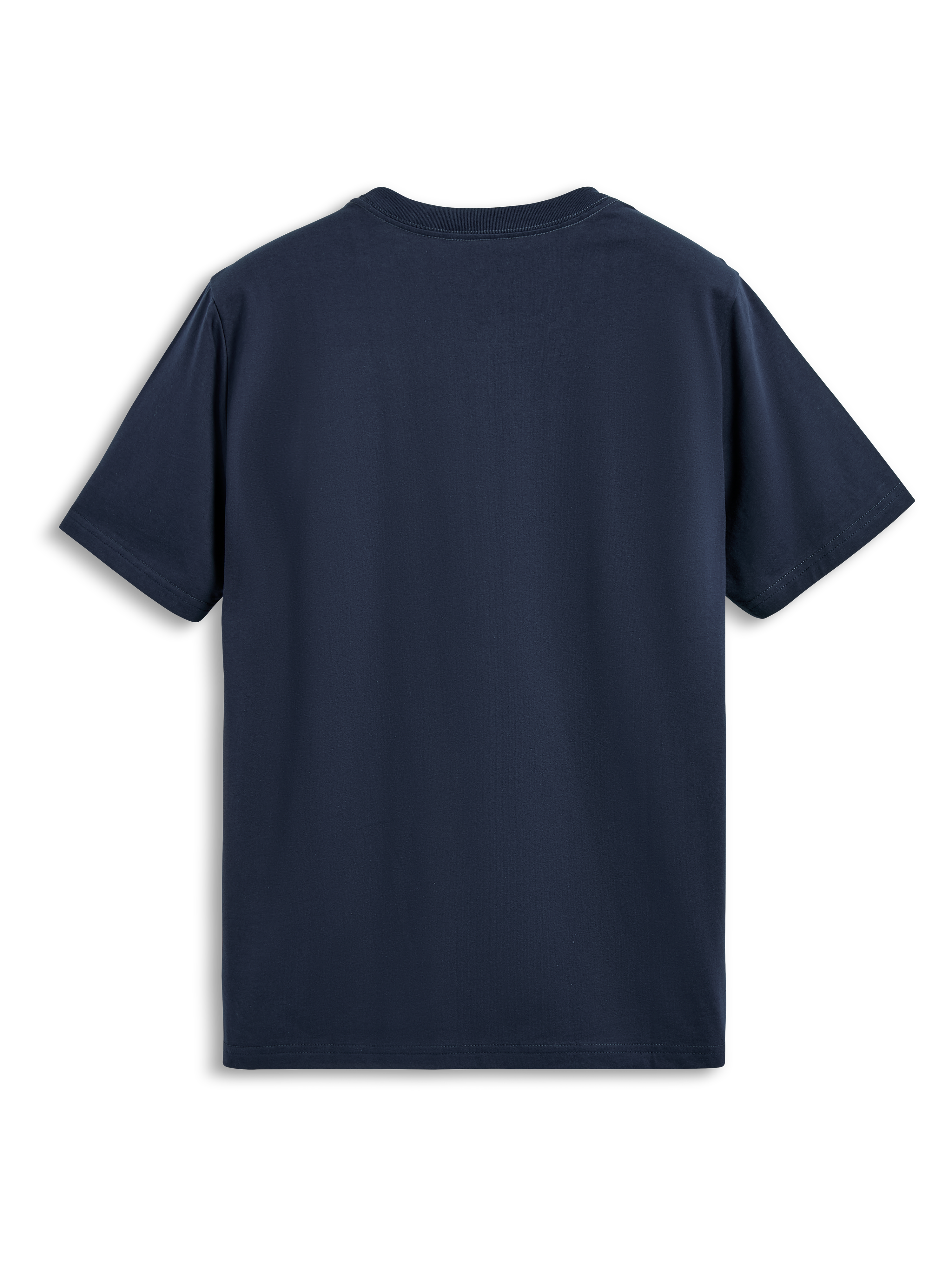 Alpinestars Blaze 2.0 CSF Tee, Short Sleeve T-Shirt, Navy Blue, Back View, Casual Motorsport-Inspired Design