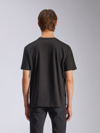 Alpinestars CSF Tee, koszulka z krótkim rękawem, czarna, widok z tyłu, casualowy motorsportowy streetwear