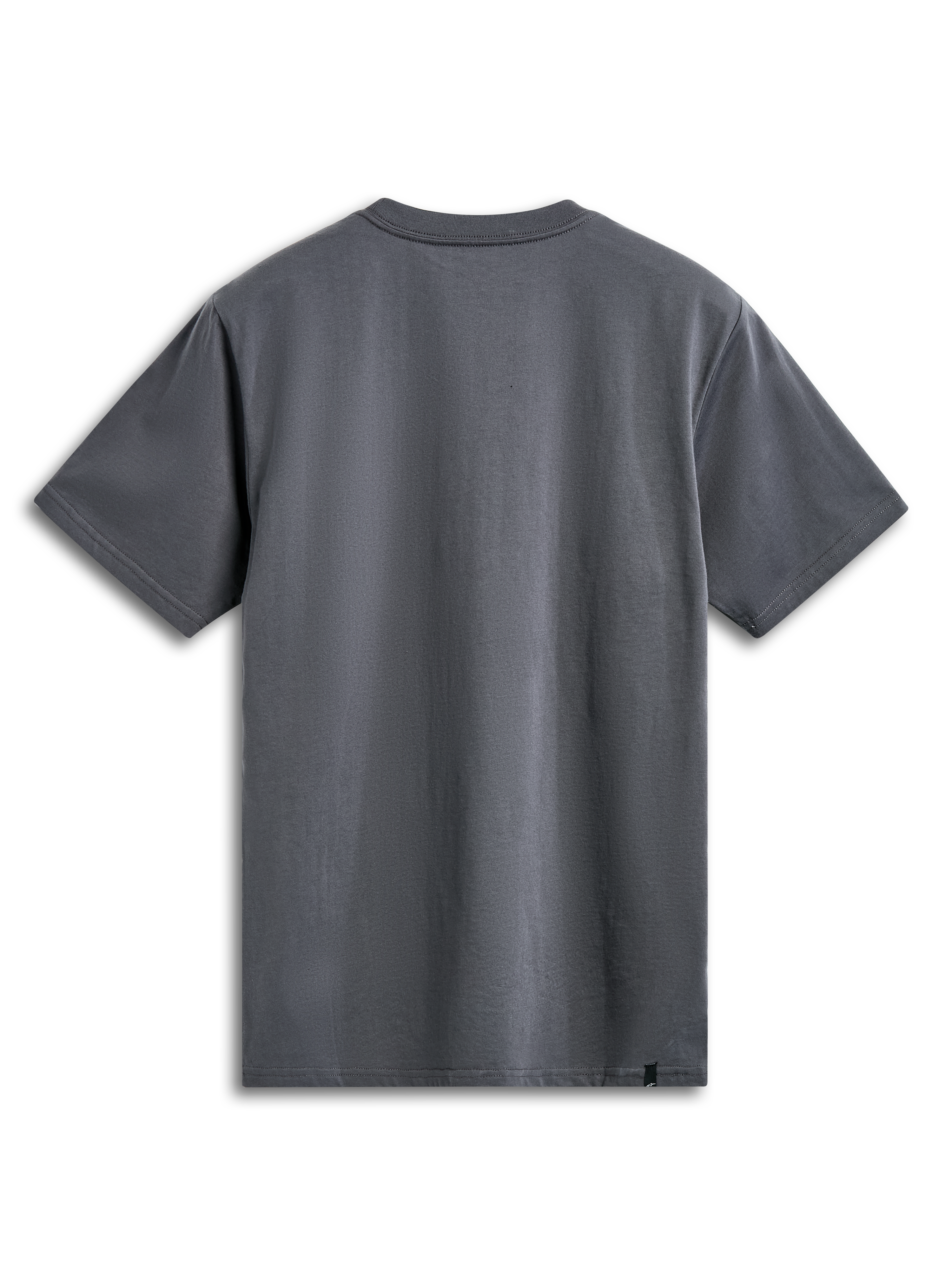 Alpinestars Cereal CSF Tee, koszulka z krótkim rękawem, grafitowa, widok z tyłu, codzienna odzież streetwearowa inspirowana motorsportem