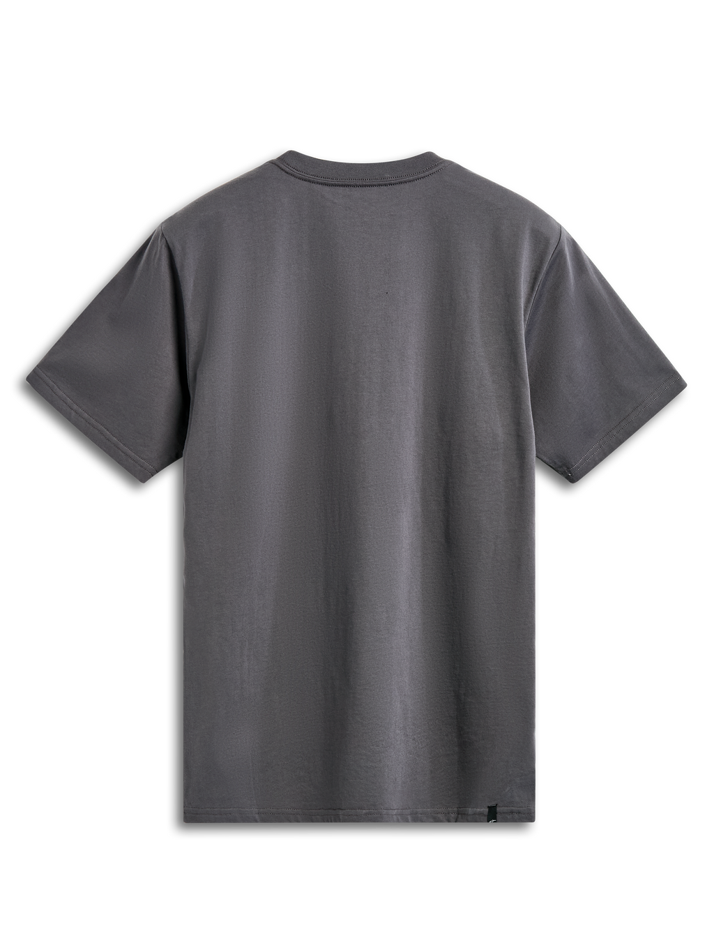 Alpinestars T-Shirt Prevail CSF, szara koszulka z krótkim rękawem, widok z tyłu przedstawiający gładki, jednolity wzór