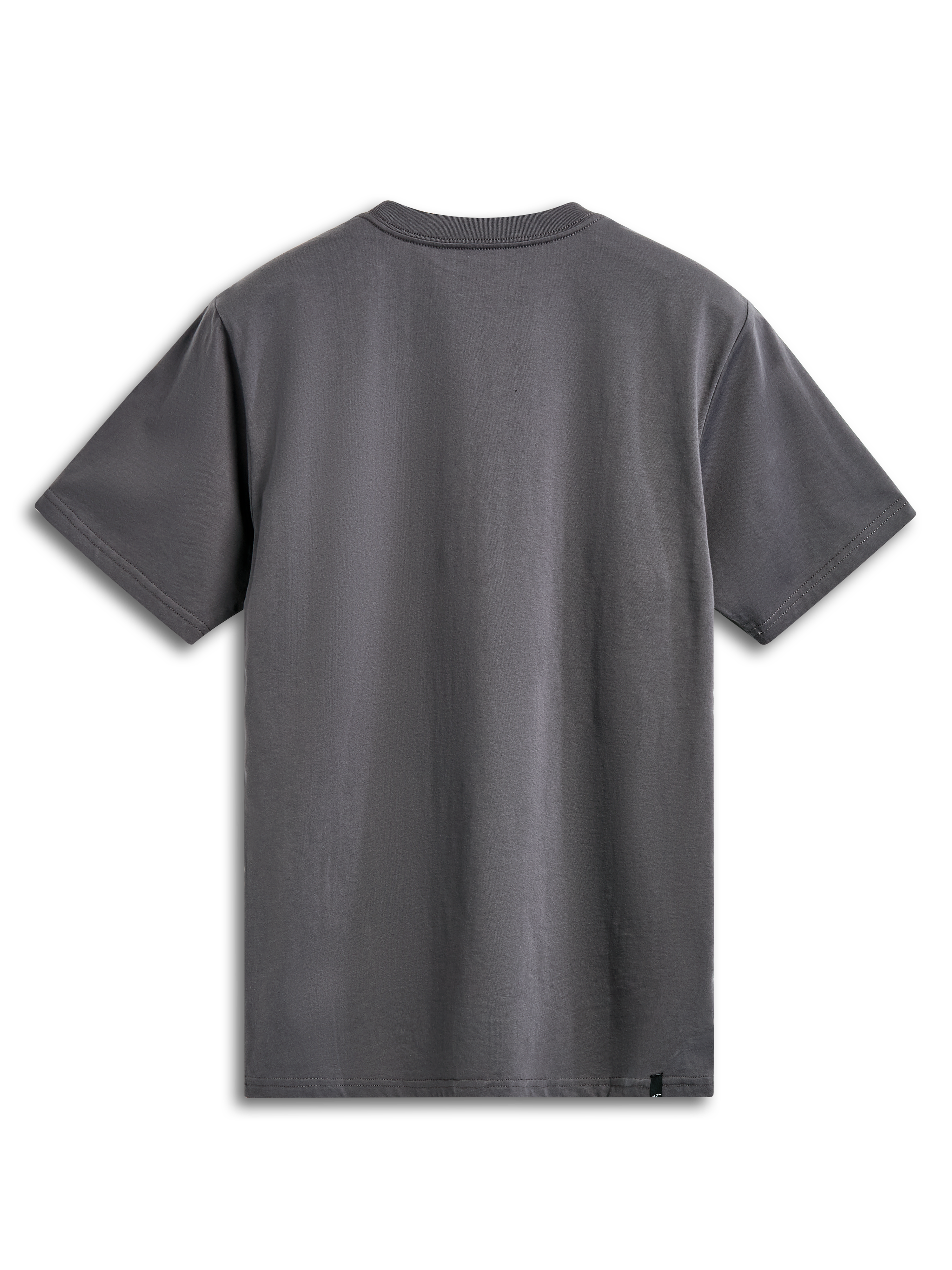 Alpinestars T-Shirt Prevail CSF, szara koszulka z krótkim rękawem, widok z tyłu przedstawiający gładki, jednolity wzór