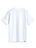 Alpinestars Prevail CSF Tee, biała koszulka z krótkim rękawem, widok z tyłu pokazujący gładki tył, odzież sportowa