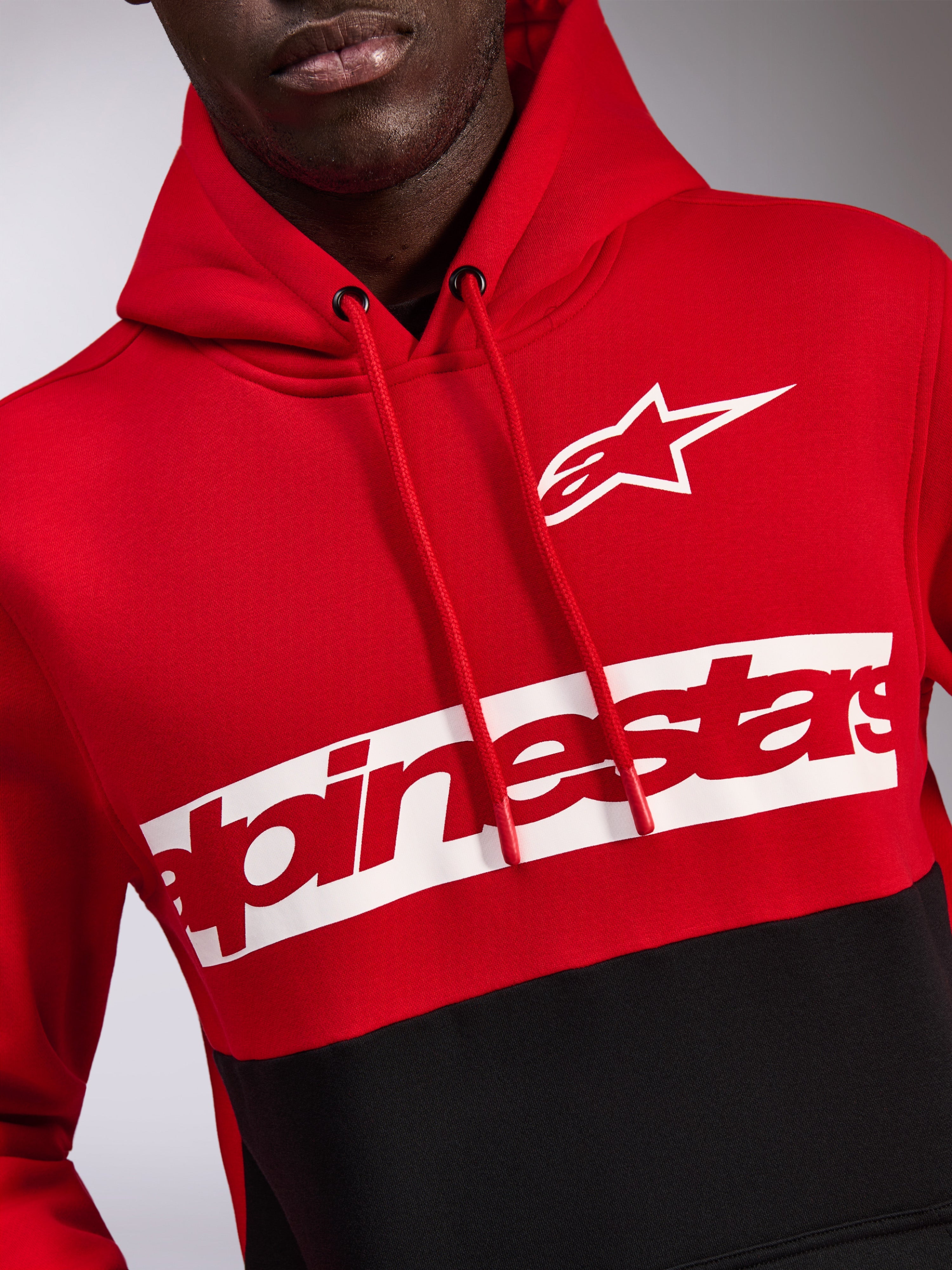 Parallel Hoodie - Red Sportswear Hoodie | Alpinestars®