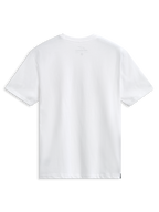 Alpinestars Abus CSF Tee, koszulka z krótkim rękawem, biała, zakrzywione logo Alpinestars z wielowarstwowymi grafikami, codzienna odzież sportowa w stylu motorsport