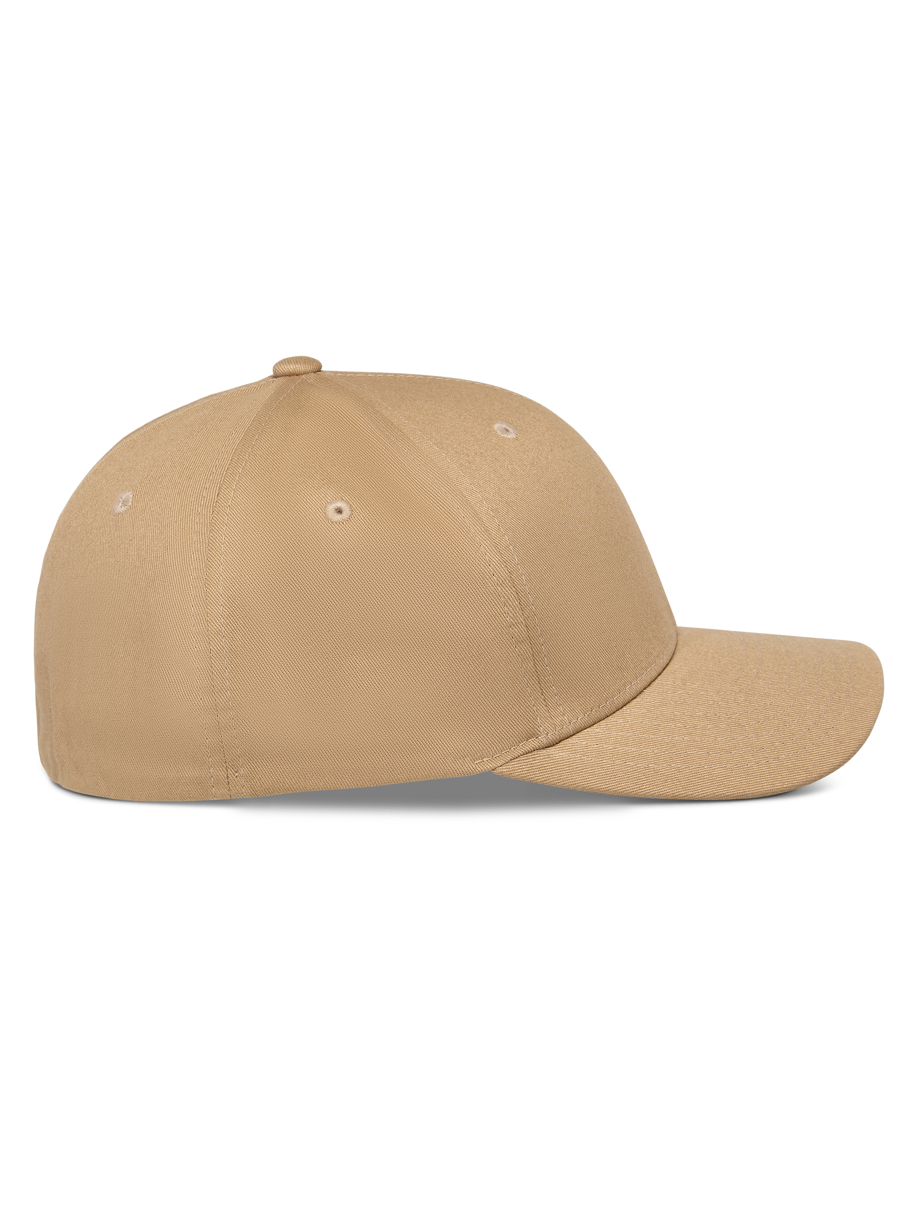 Alpinestars Pivot Hat, klasyczna czapka z daszkiem, piaskowe khaki, profil boczny z zakrzywionym daszkiem i usztywnianą koroną, wytrzymała tkanina twill, minimalistyczny sportowy design
