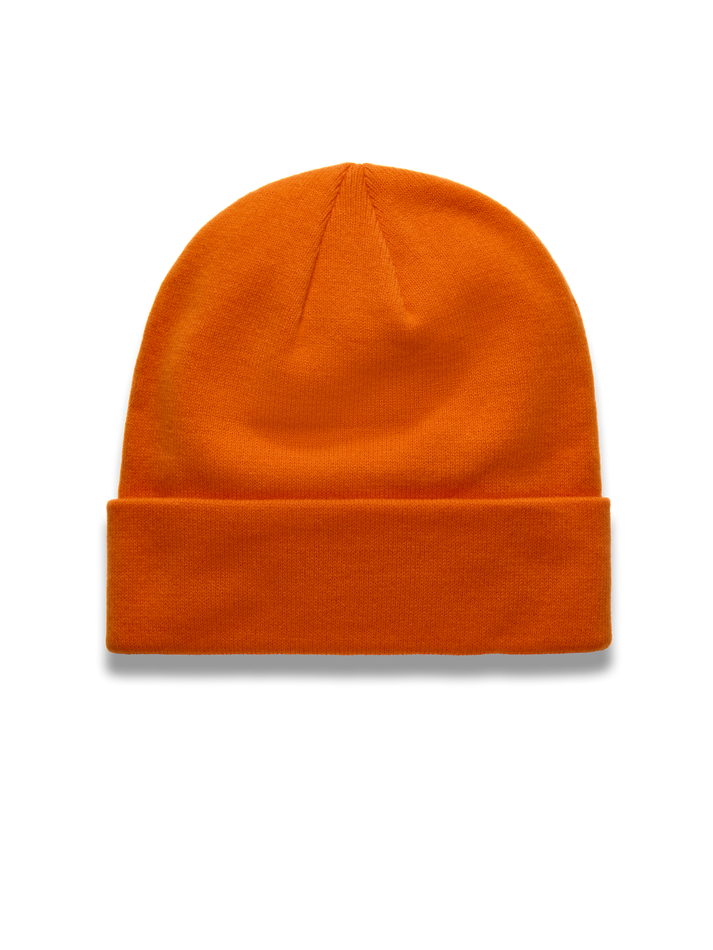 Alpinestars Augment Cuff Czapka, pomarańczowa czapka beanie, splot dżersejowy, wywinięty mankiet, sportowa odzież codzienna.
