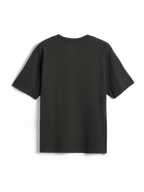 Alpinestars Essentials Ageless SS Tee, Short Sleeve T-Shirt, Off Black, back view, plain design with garment stone wash texture, relaxed fit, casual motorsport-inspired streetwear