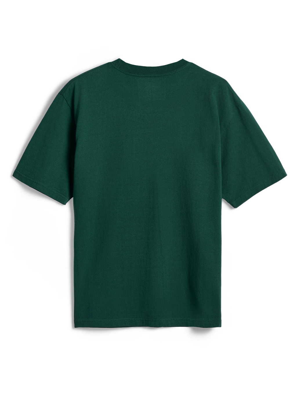 Alpinestars Essentials Ageless SS Tee, koszulka z krótkim rękawem, ciemnozielona, widok z tyłu, jednolity kolor, luźny krój, codzienna odzież sportowa