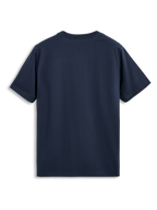 Alpinestars Fasting CSF Tee, Short Sleeve T-Shirt, Navy Blue, Back View, Casual Motorsport Sportswear