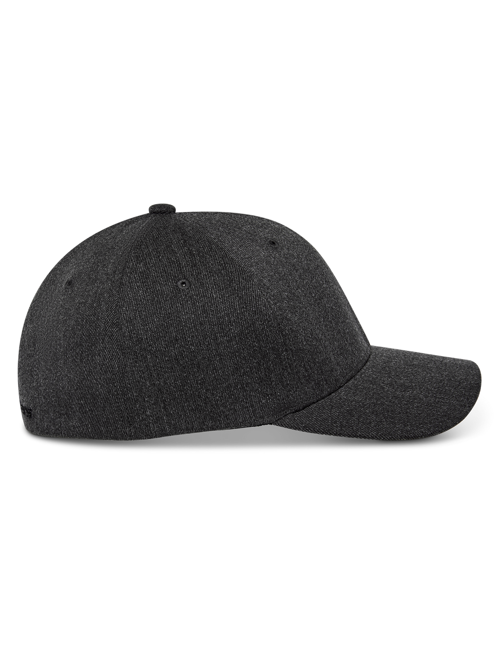 Alpinestars Corp Shift Multi Hat, widok z boku, kolor ciemnoszary melanż, usztywniona korona z zakrzywionym daszkiem, elastyczna tkanina z kepru, codzienna czapka inspirowana sportami motorowymi