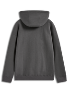 Alpinestars Prelude Oversized Hoodie, ciemnoszara polarowa bluza z kapturem, widok z tyłu, fason oversize.