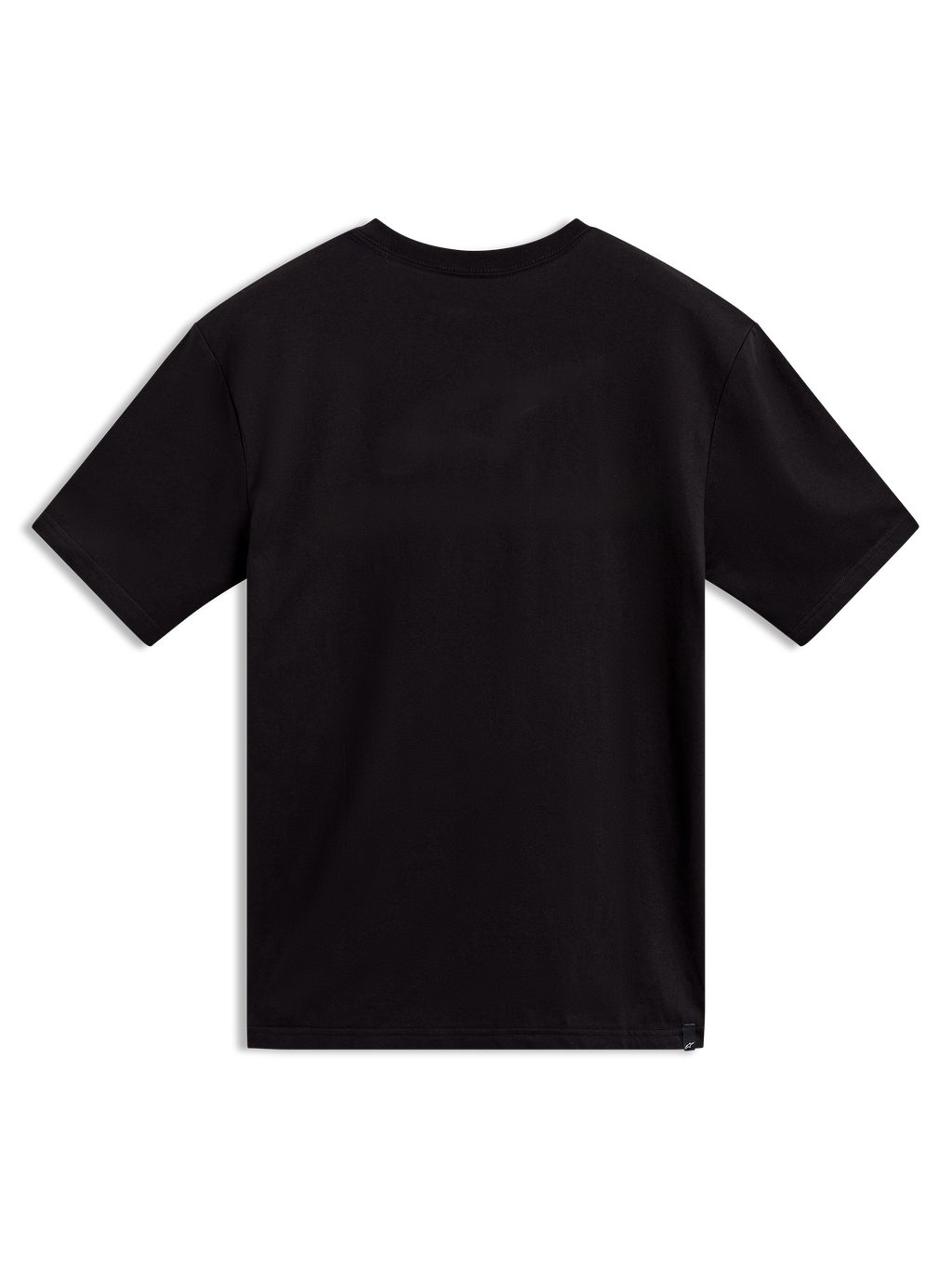Alpinestars Elliptogrit CSF Tee, black short sleeve sportswear t-shirt, back view, premium cotton-poly blend.