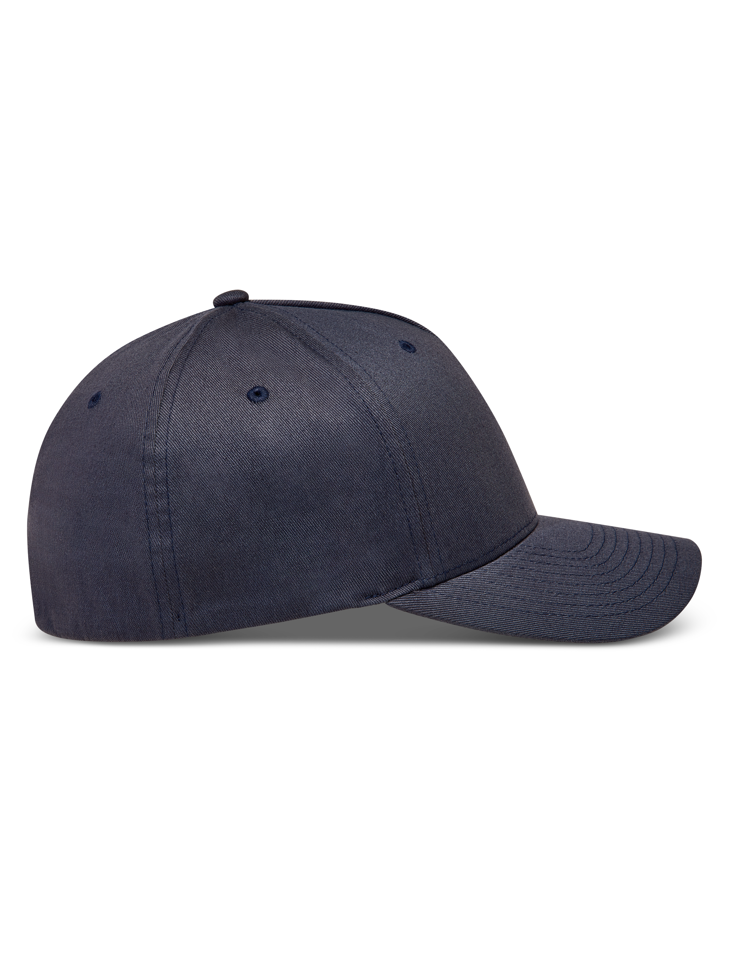 Alpinestars Maze Hat, ciemnoszara czapka z daszkiem sportswear, usztywniona korona, zakrzywiony daszek, trwały kepr, widok z boku.