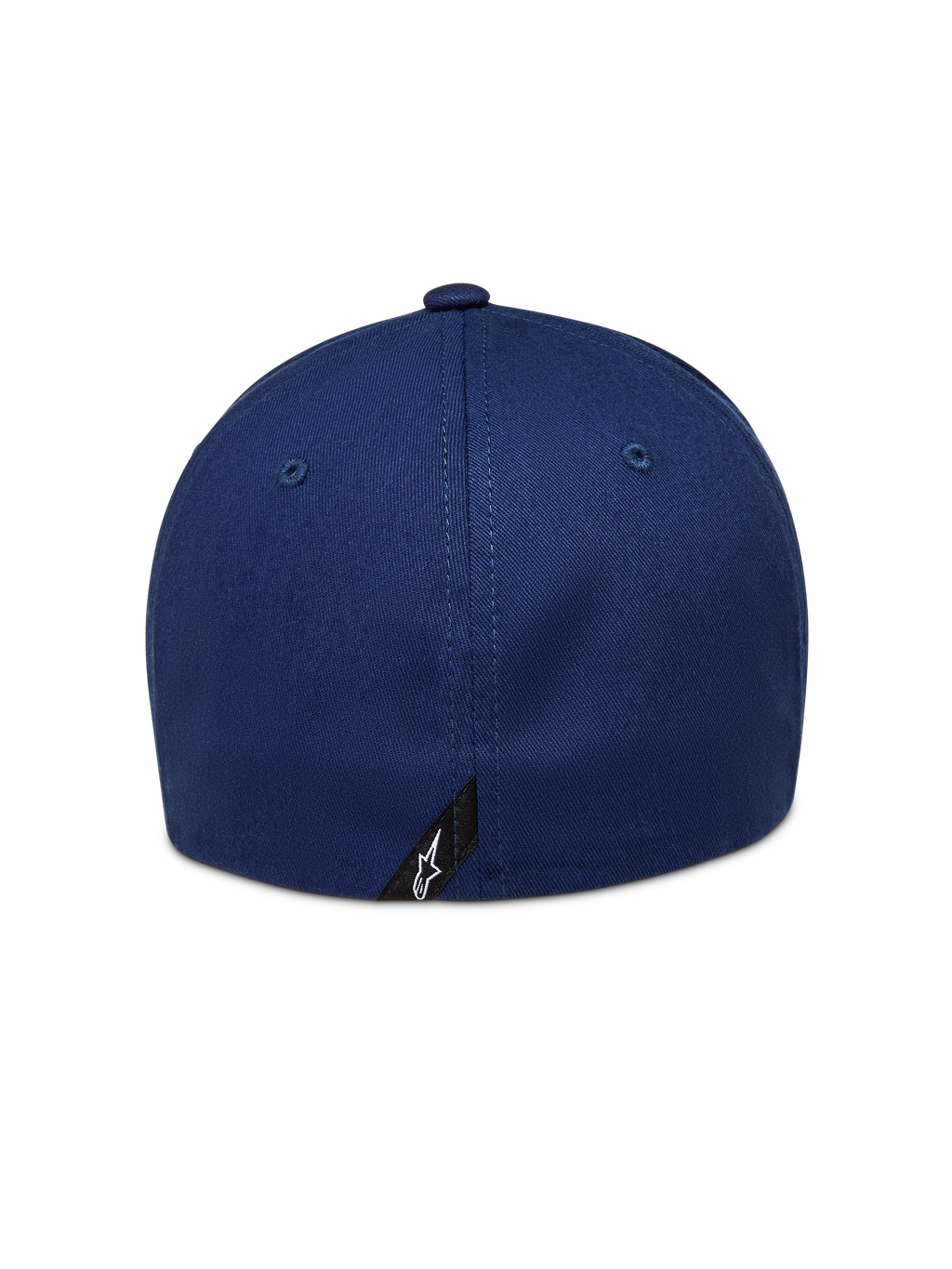 Alpinestars Arclight Hat, granatowa czapka z daszkiem, elastyczny tył flex back z małą metką z logo Astars.