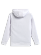 Alpinestars Blaze V3 Hoodie, widok z tyłu, biała, bluza z polaru z kapturem, długie rękawy ze ściągaczami na mankietach i dole, codzienna odzież sportowa
