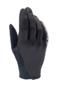 Alpinestars A-Dura Thermal Gloves, czarne rękawice rowerowe MTB, konstrukcja z elastycznego materiału z białym logo, neoprenowy mankiet, zaprojektowane dla ochrony przed wiatrem w zimne dni