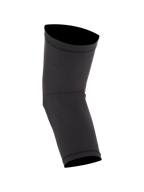 Młodzieżowy ochraniacz kolan Alpinestars Paragon Lite, rowerowa ochrona kolan, czarny, oddychający rękaw z siatki o wsuwanej konstrukcji, ergonomiczny kształt do jazdy terenowej