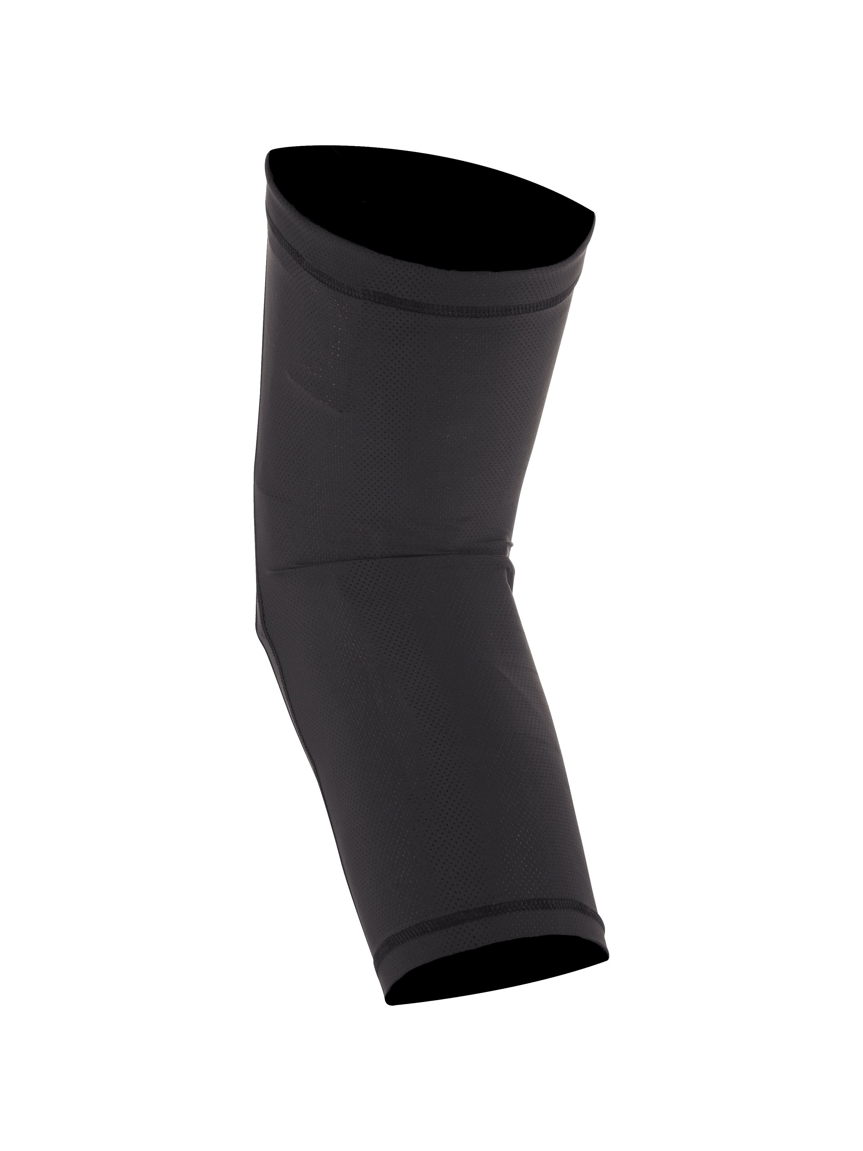 Młodzieżowy ochraniacz kolan Alpinestars Paragon Lite, rowerowa ochrona kolan, czarny, oddychający rękaw z siatki o wsuwanej konstrukcji, ergonomiczny kształt do jazdy terenowej