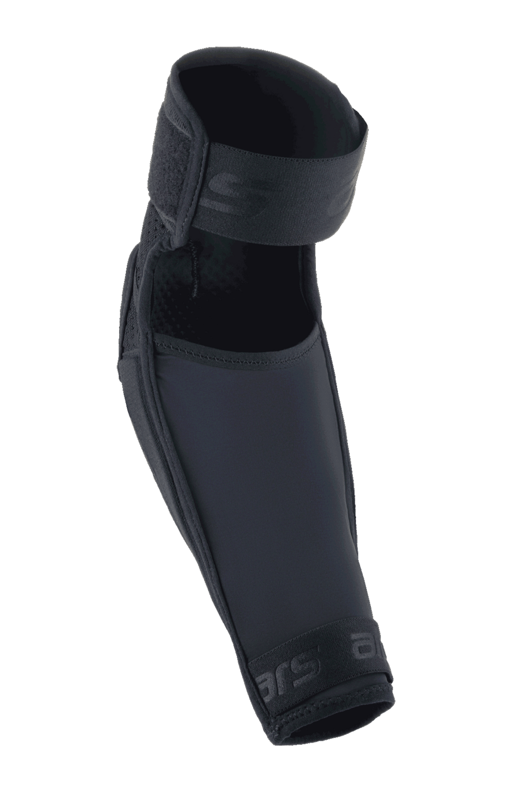 Alpinestars A-Impact Plasma Elite Elbow Protector, czarny, z podwójnym zapięciem na rzepy, o wstępnie zakrzywionym, ergonomicznym kształcie, konstrukcja z materiałów mesh i ripstop, wysokiej klasy ochrona do jazdy na rowerze górskim