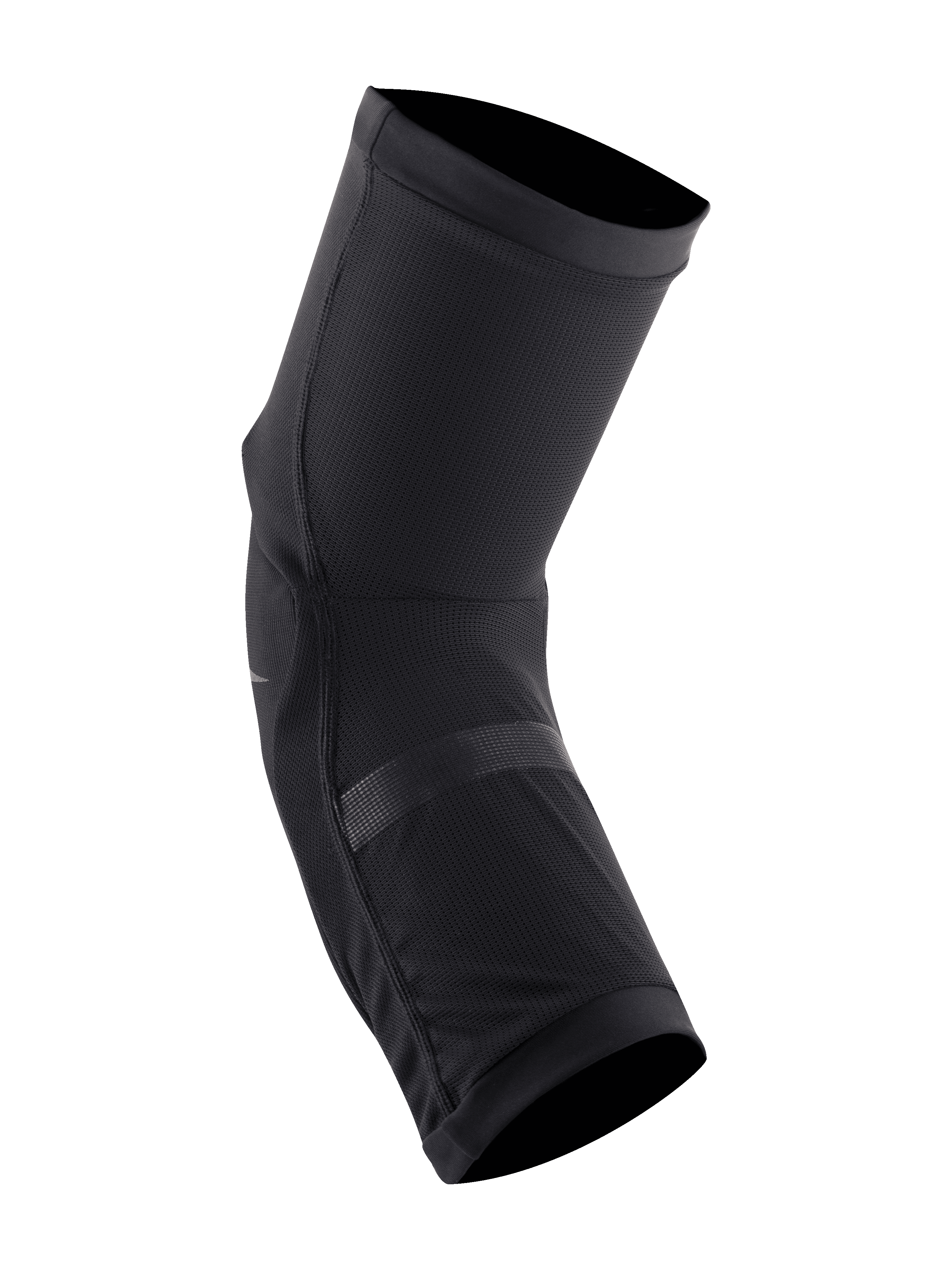 Alpinestars Paragon Plus Knee Protectors, ochraniacze kolan, czarne, lekka konstrukcja wsuwana, oddychająca elastyczna siatka z perforowanymi wkładkami, ergonomiczny wyprofilowany krój do MTB