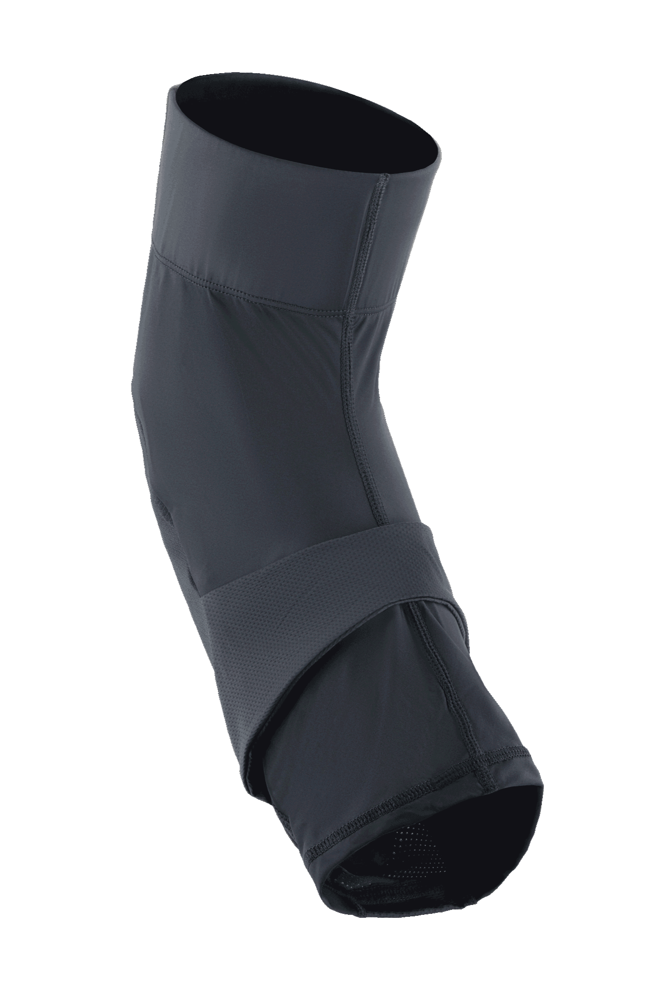 Ochraniacz kolan Alpinestars A-Motion Plasma Pro, ochraniacz MTB, czarny, wsuwany rękaw o ergonomicznej, wstępnie wyprofilowanej konstrukcji, centralna taśma kompresyjna i oddychające panele z elastycznej siatki