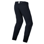 Alpinestars A-Dura Thermal Pant, spodnie rowerowe MTB, czarne, widok z tyłu przedstawiający anatomicznie wyprofilowany krój, małe logo ASTARS na tylnym pasie, minimalistyczny styl do jazdy trail i enduro