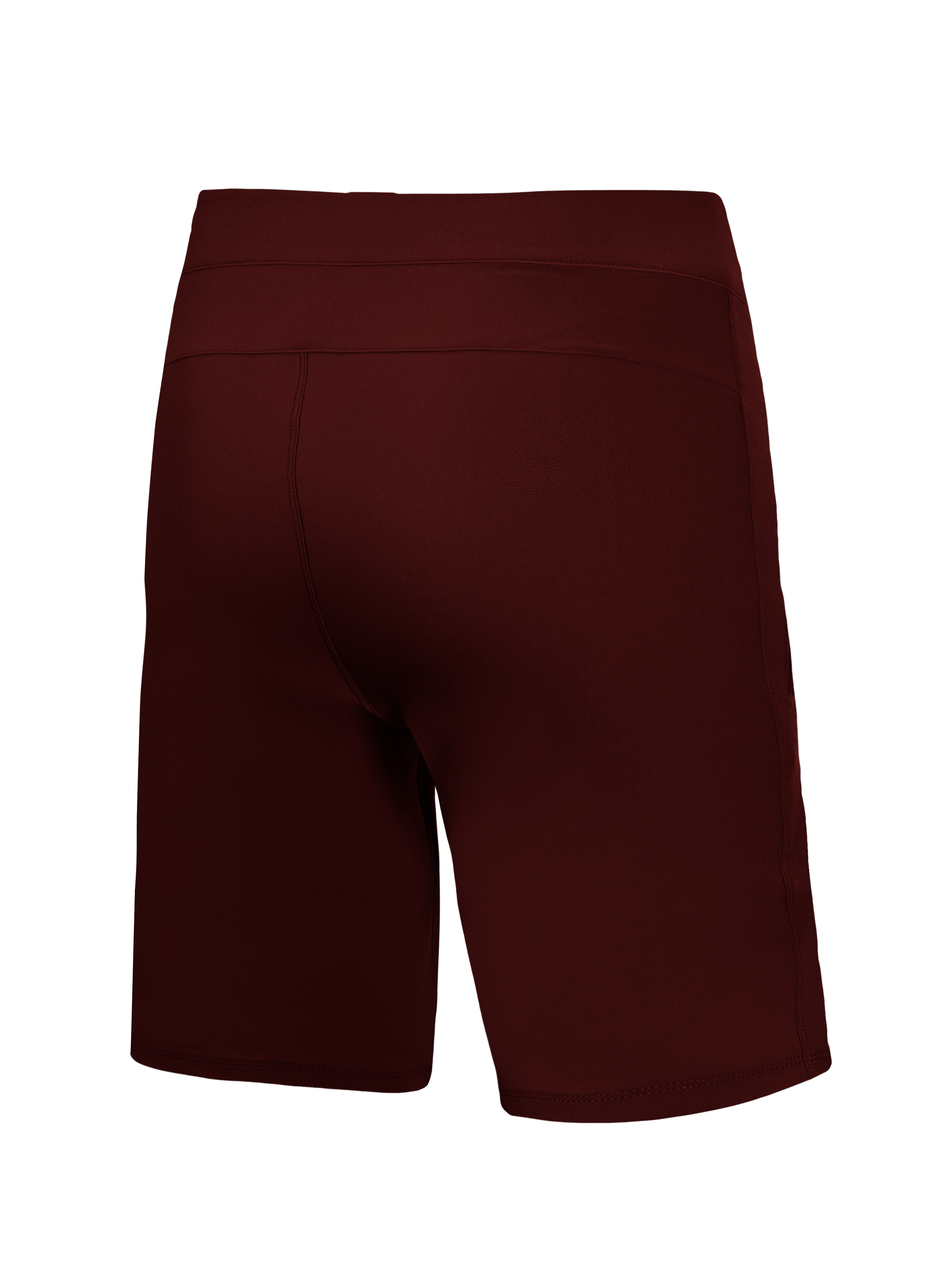 Szorty Alpinestars A-Dura Ride Bordeaux, wyczynowe spodenki MTB z materiału 4-way stretch, widok z tyłu.