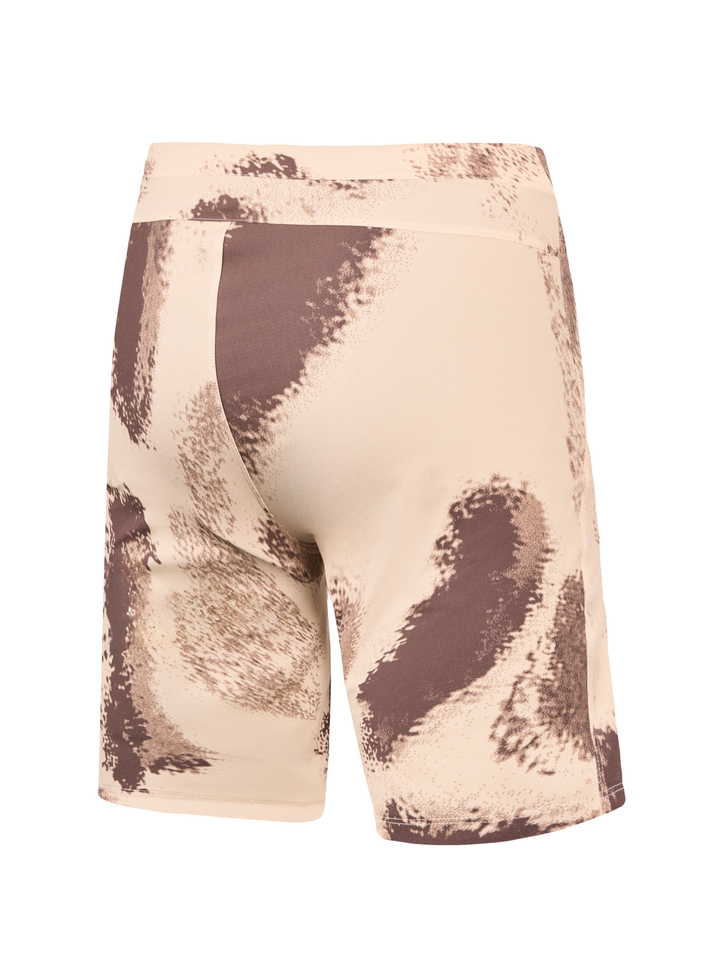 Szorty Alpinestars A-Dura Ride Sand Camo, widok z tyłu, wytrzymały materiał 4-way stretch do jazdy MTB.