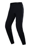 Alpinestars Stella A-Dura Waterproof Pant, damskie spodnie rowerowe MTB, czarne, zapięcie na zapadkę w pasie, kieszenie na zamek i zwężany krój do jazdy po szlakach