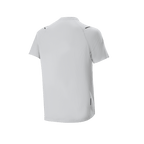 Alpinestars A-Aria Astar Jersey, koszulka rowerowa z krótkim rękawem, kolor White Dove, widok z tyłu, lekka i oddychająca tkanina, przedłużony tył zapewniający osłonę, subtelne akcenty odblaskowe