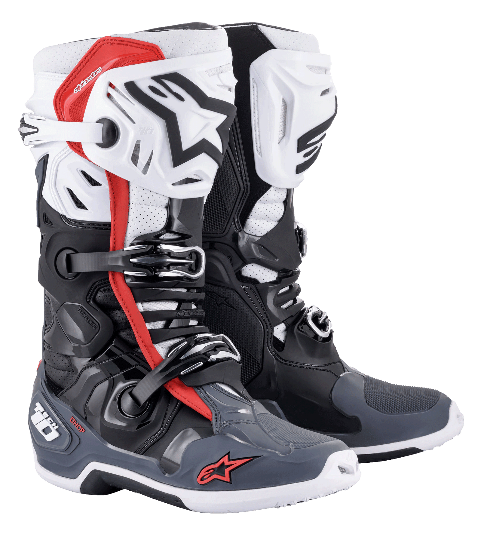 Tech 10 Supervented - Black MX Boots | Alpinestars® Tech 10 Supervented - Black MX Boots | Alpinestars®