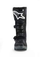 Alpinestars Corozal V2 Adventure Drystar®, czarny but motocyklowy adventure z ochronną płytką piszczeli, regulowanymi klamrami i wytrzymałą podeszwą terenową